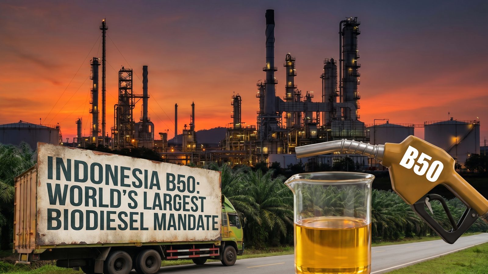Indonesia B50: The Complete Guide to the World's Largest Biodiesel Mandate