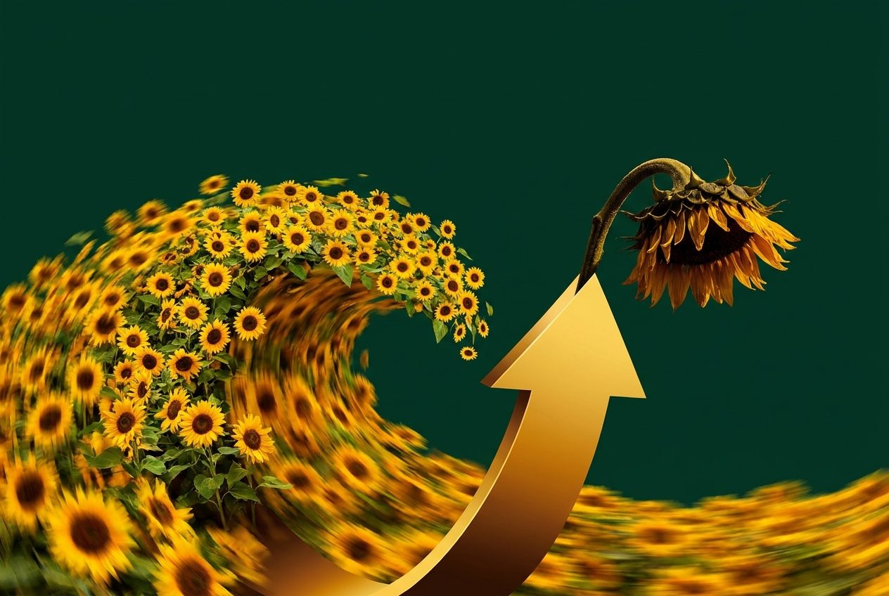 Sunflower Hits Its High Just as the Tide Turns