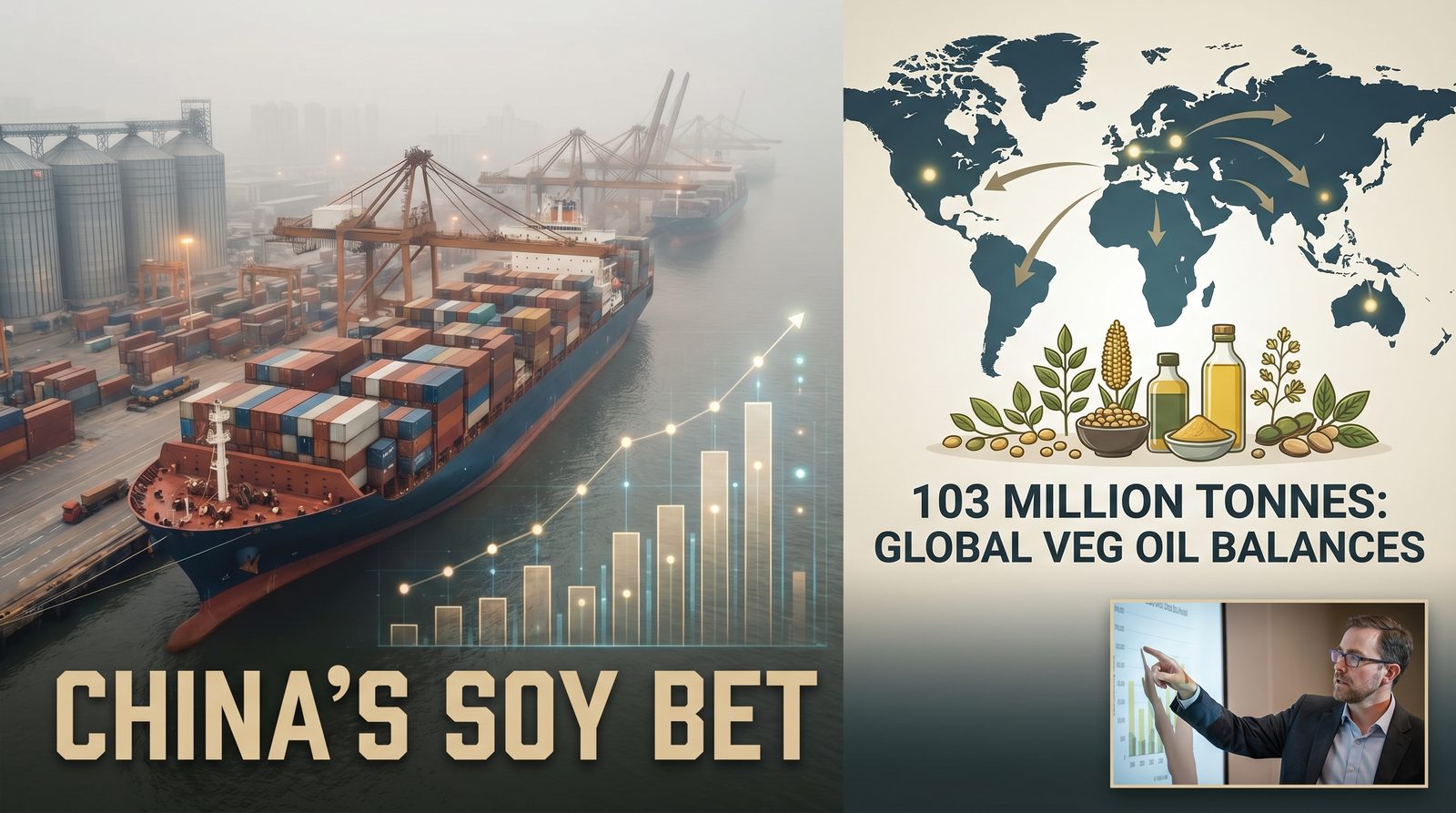 China's Soy Bet: What 103 Million Tonnes of Imports Mean for Global Veg Oil Balances