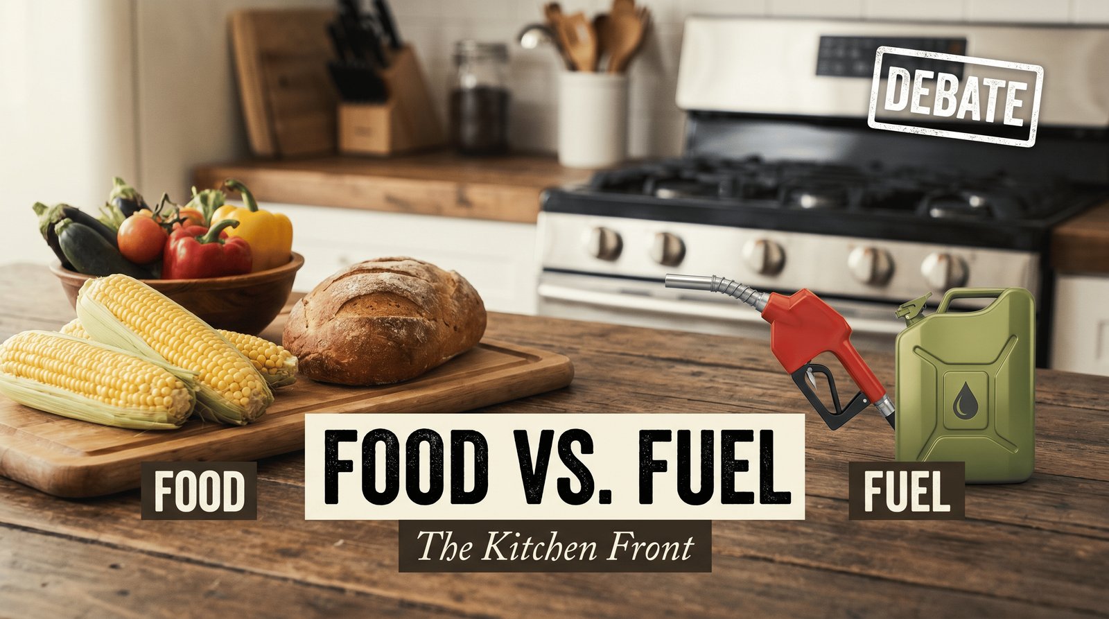 The Food-Versus-Fuel Debate Is Back. This Time It's Hitting the Kitchen.