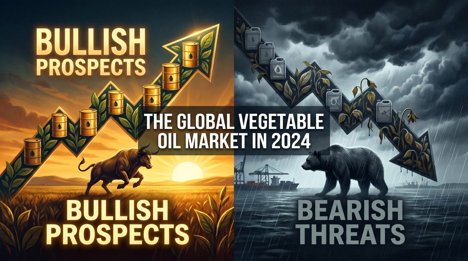 The Global Vegetable Oil Market in 2024: Bullish Prospects and Bearish Threats