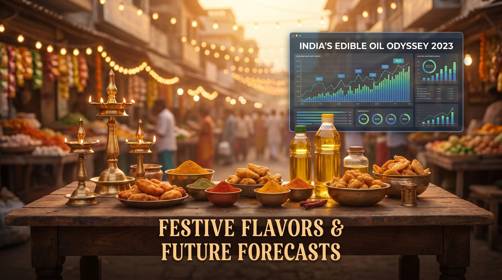 Festive Flavors & Future Forecasts: India's Edible Oil Odyssey in 2023