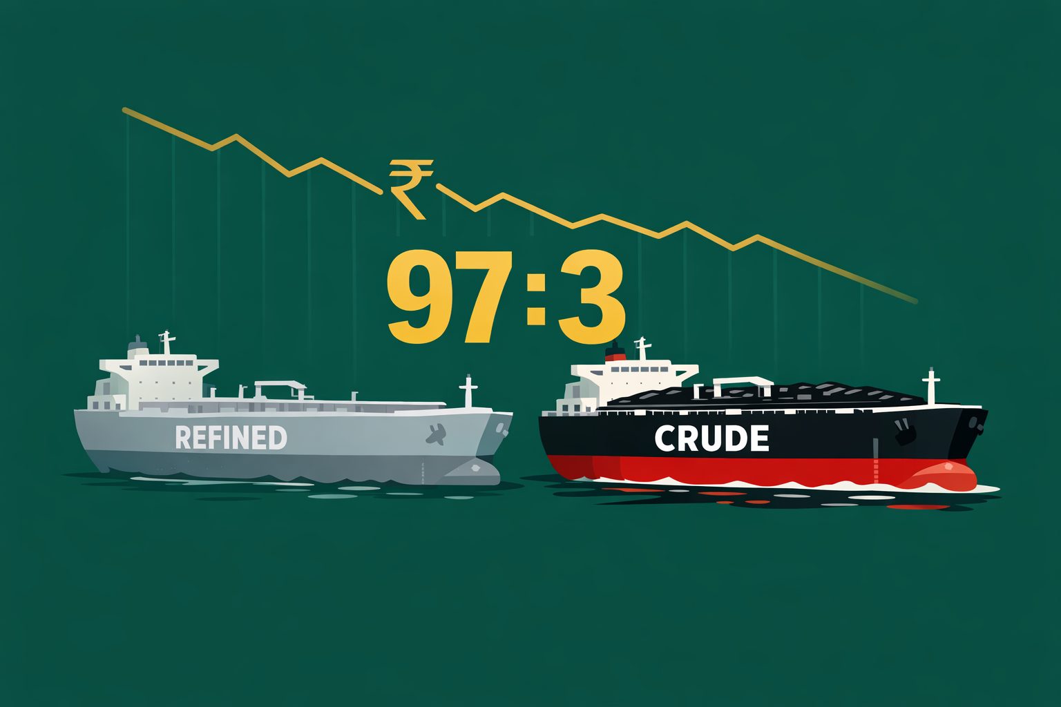 India Vegetable Oil Imports H1 2026: Bill Jumps 19% as Crude's Share Hits 97%