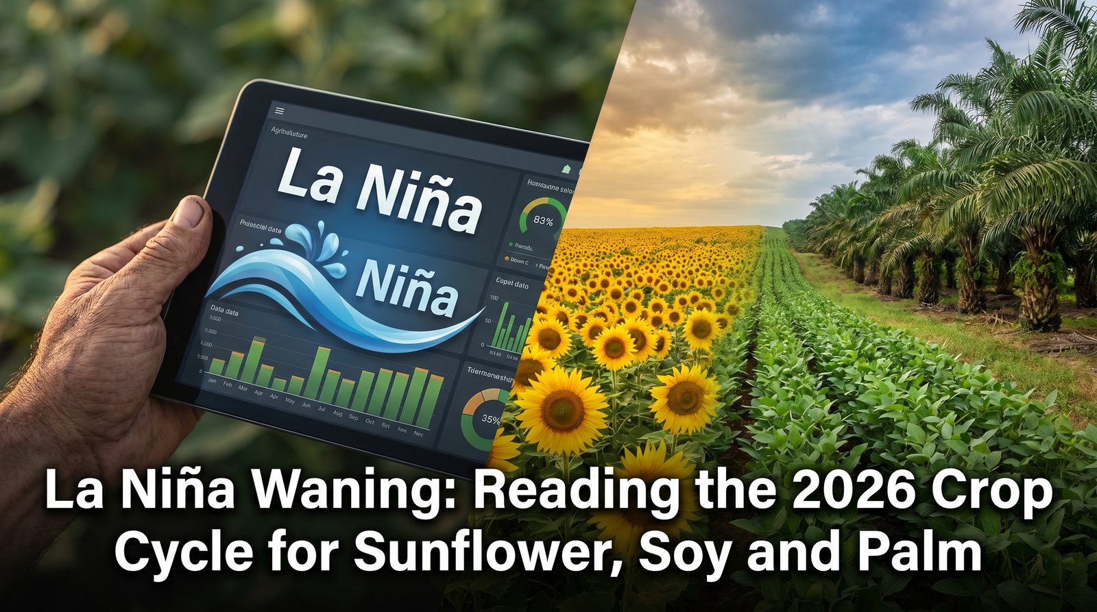 La Niña Waning: Reading the 2026 Crop Cycle for Sunflower, Soy and Palm
