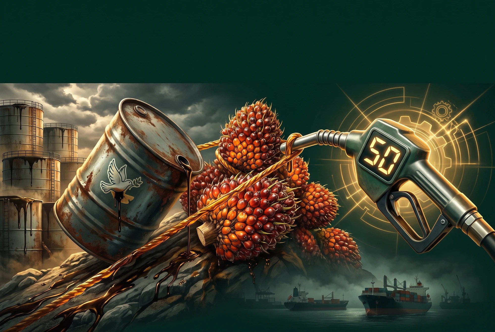 Palm Oil's Bullish Headlines Meet a Bearish Tank Farm