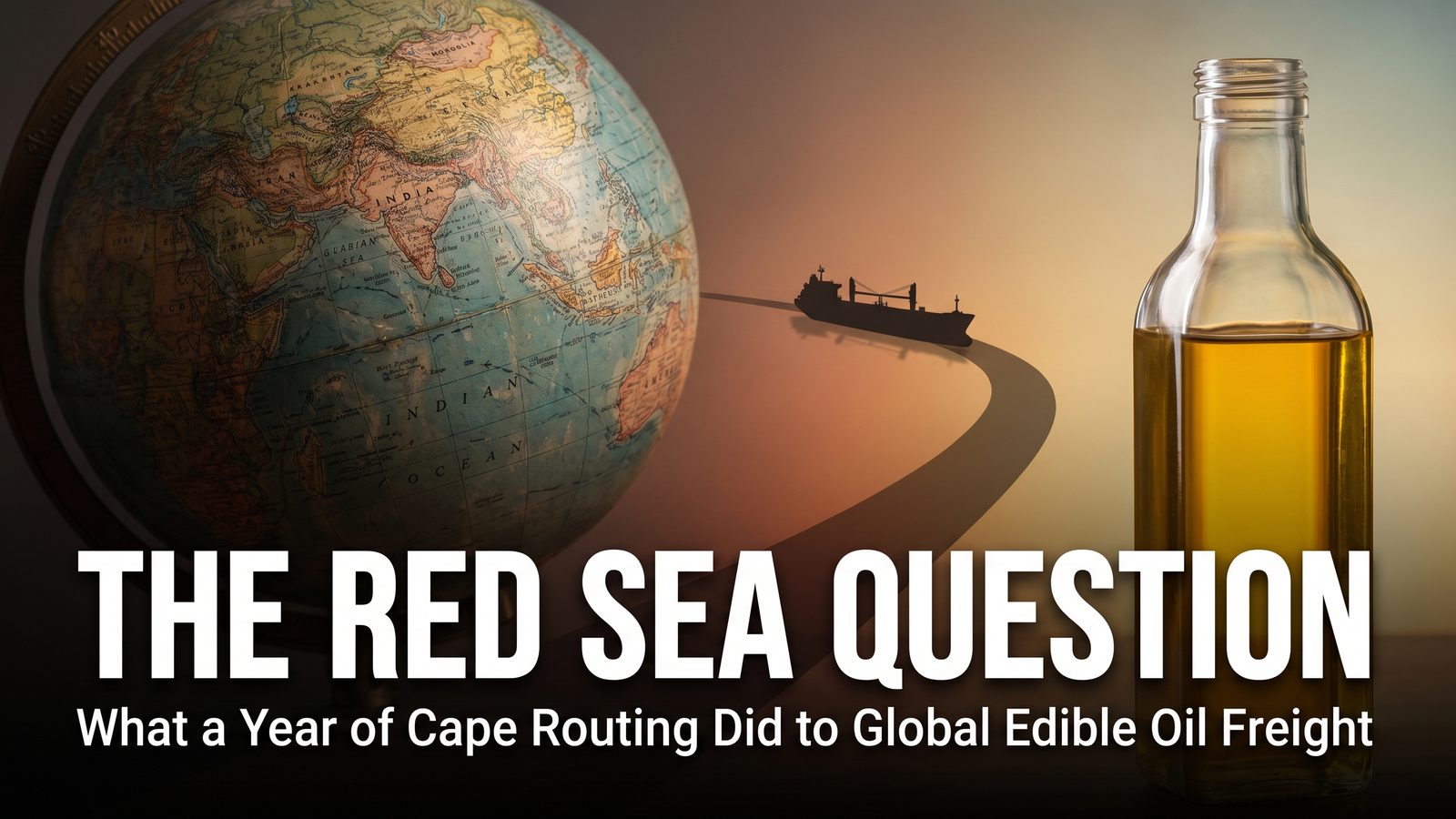 The Red Sea Question: What a Year of Cape Routing Did to Global Edible Oil Freight