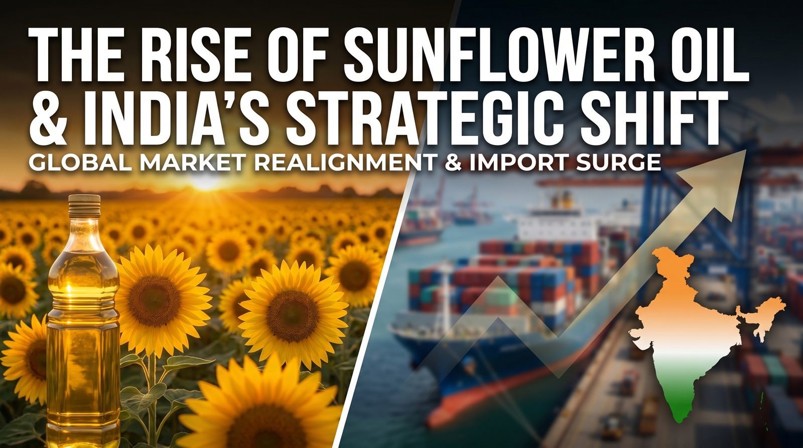 The Rise of Sunflower Oil and India's Strategic Shift Sparks Market Realignment