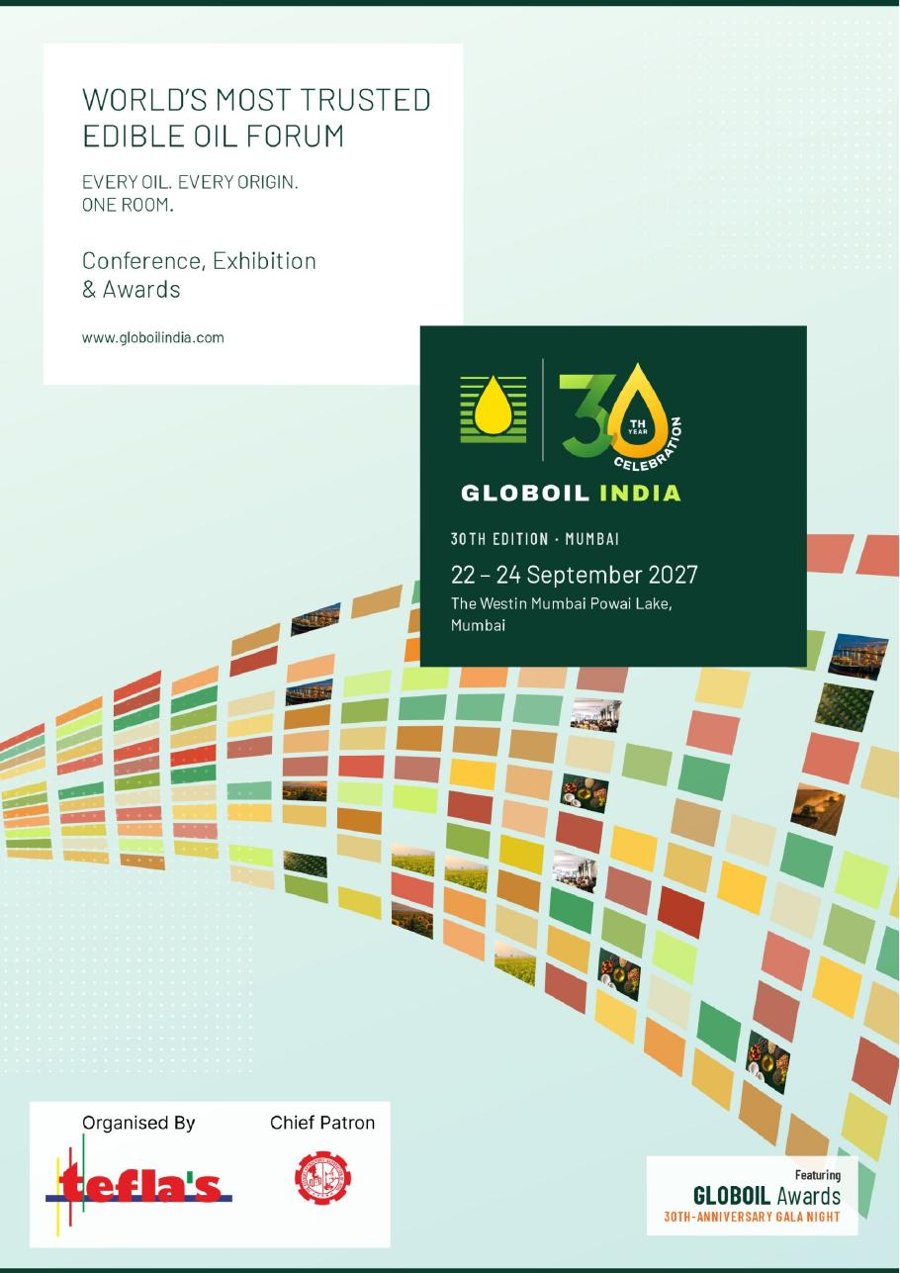 GLOBOIL India 2027 — 30th Year Celebration brochure cover